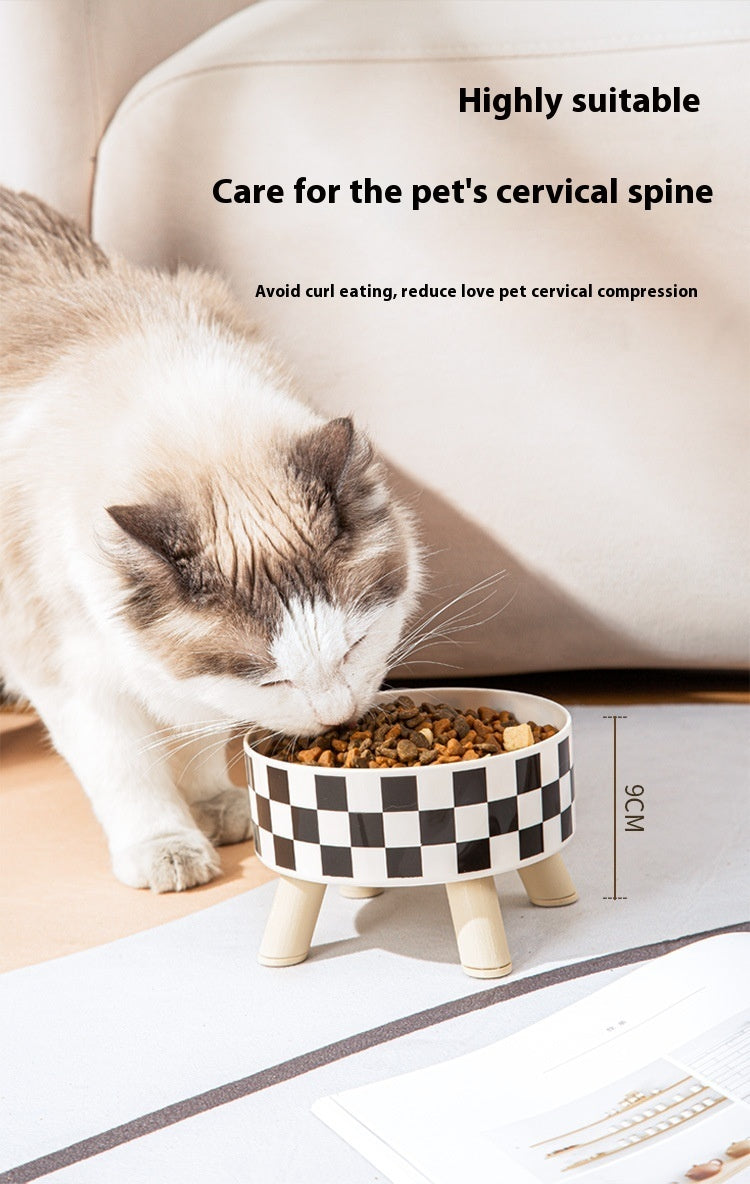 Pet Stainless Steel Tall Bowl