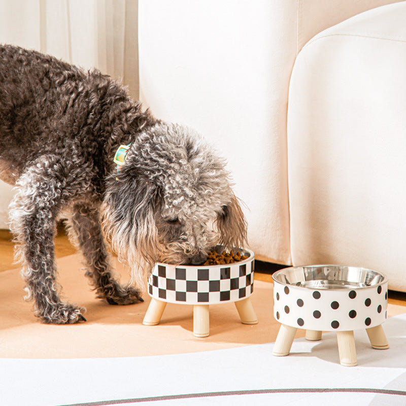 Pet Stainless Steel Tall Bowl