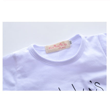 Infant Baby Girls Clothes Daddy's Little Girl T-shirt