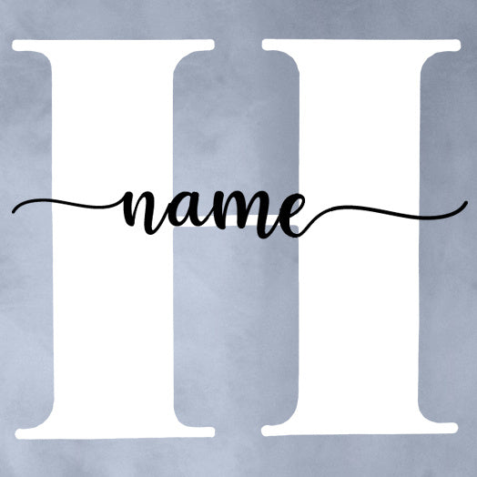 Personalized Baby Name Bodysuit