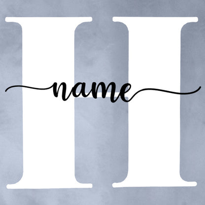 Personalized Baby Name Bodysuit