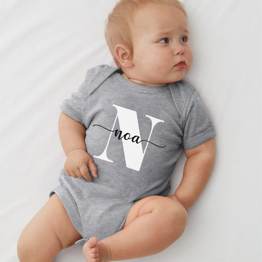 Personalized Baby Name Bodysuit